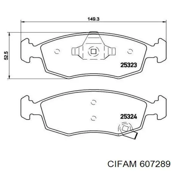 607289 Cifam Граната зовнішня