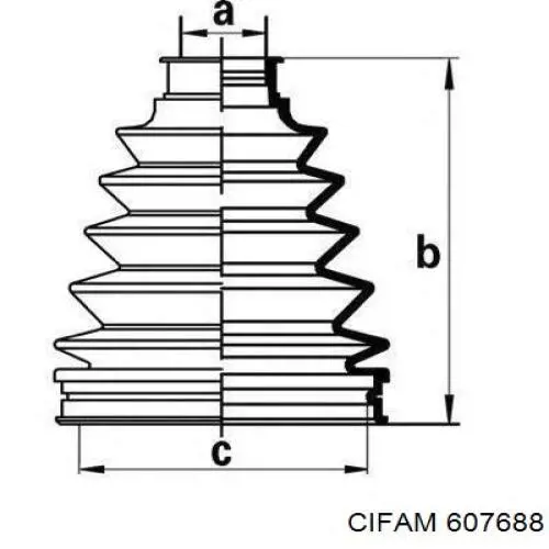 607688 Cifam Граната зовнішня
