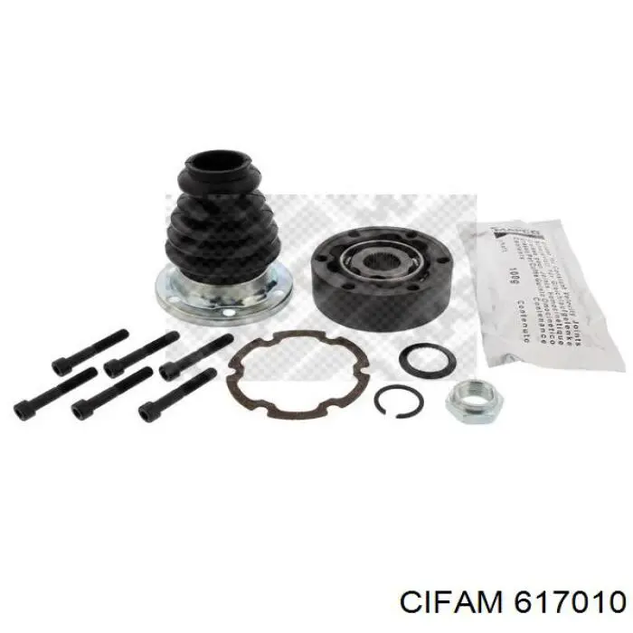 Шарнір кутових швидкостей передній лівий Cifam 617010 ціна, від 24.89 USD