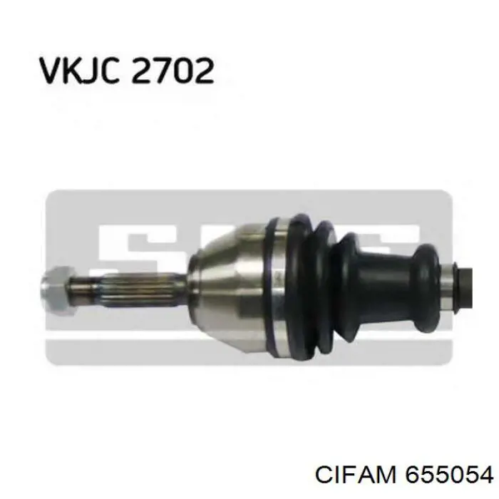 Привід передній лівий Cifam 655054 ціна, від 83.20 USD