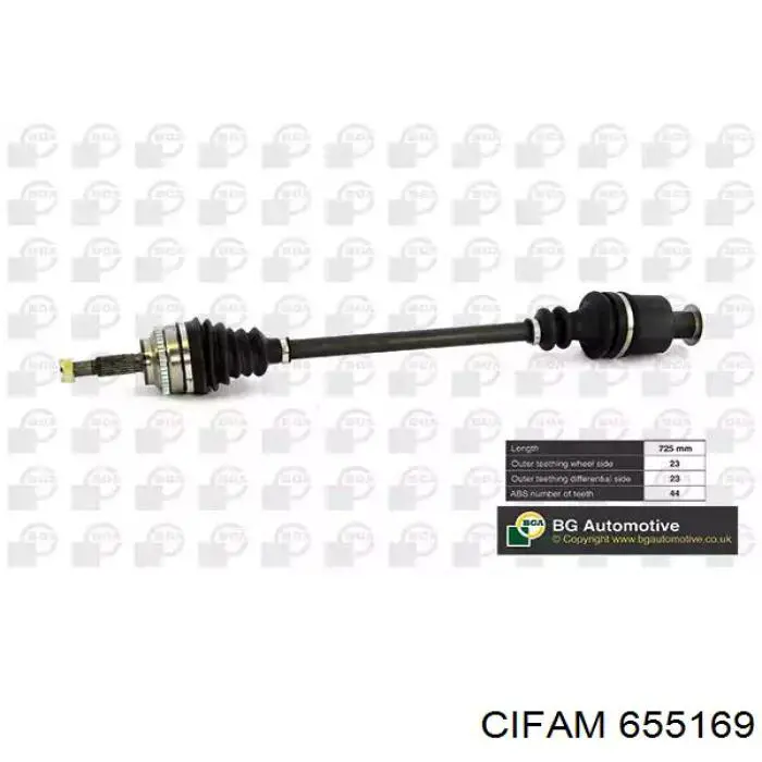 Піввісь передня, права Qsp-m RN88015 ціна, від 74.75 USD