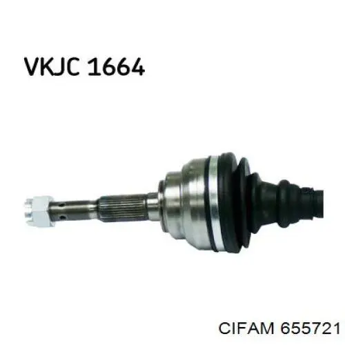 Купити 655721 Cifam Ліва піввісь