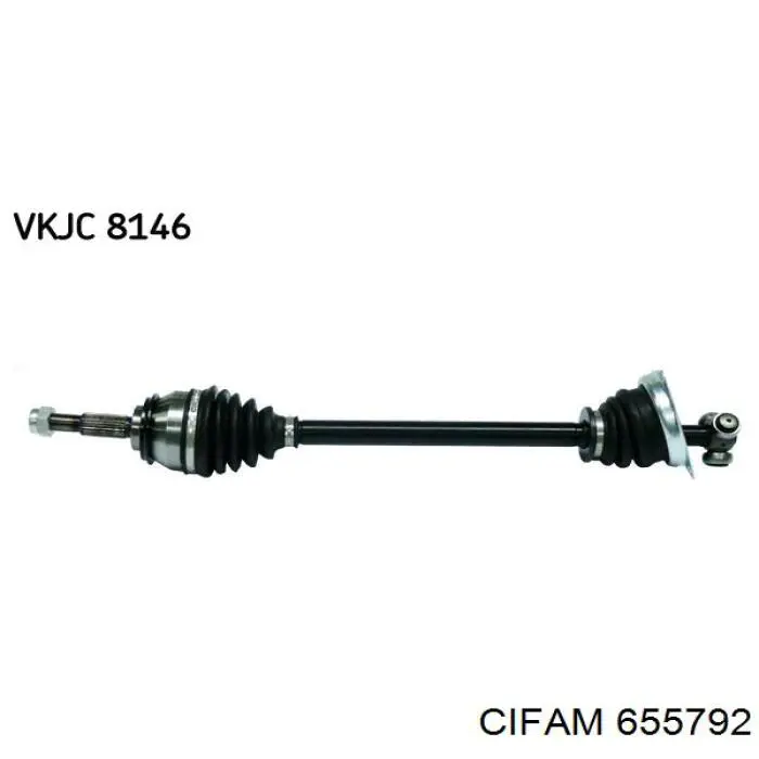 Купити 655792 Cifam Ліва піввісь