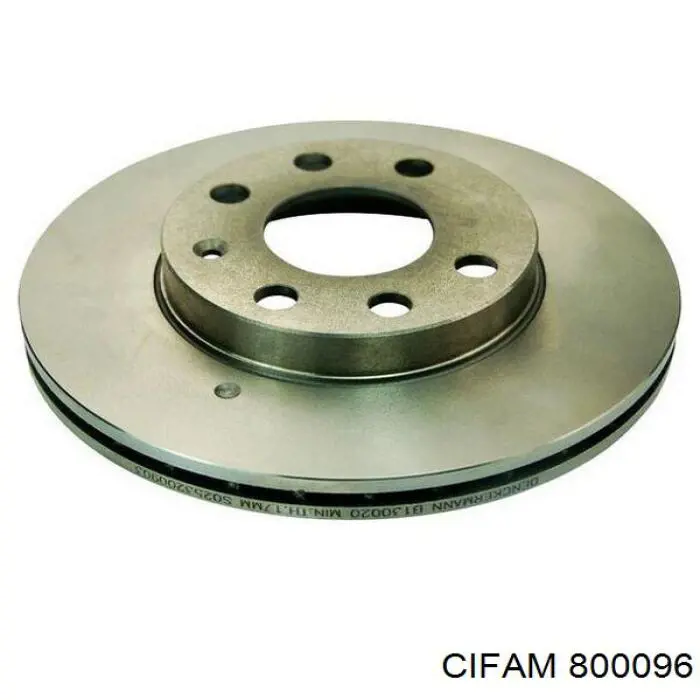 800096 Cifam диск гальмівний передній