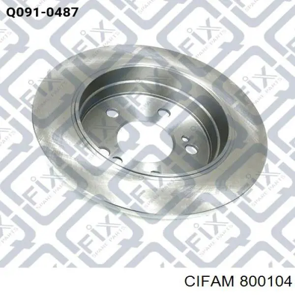 Диск гальмівний задній Cifam 800104