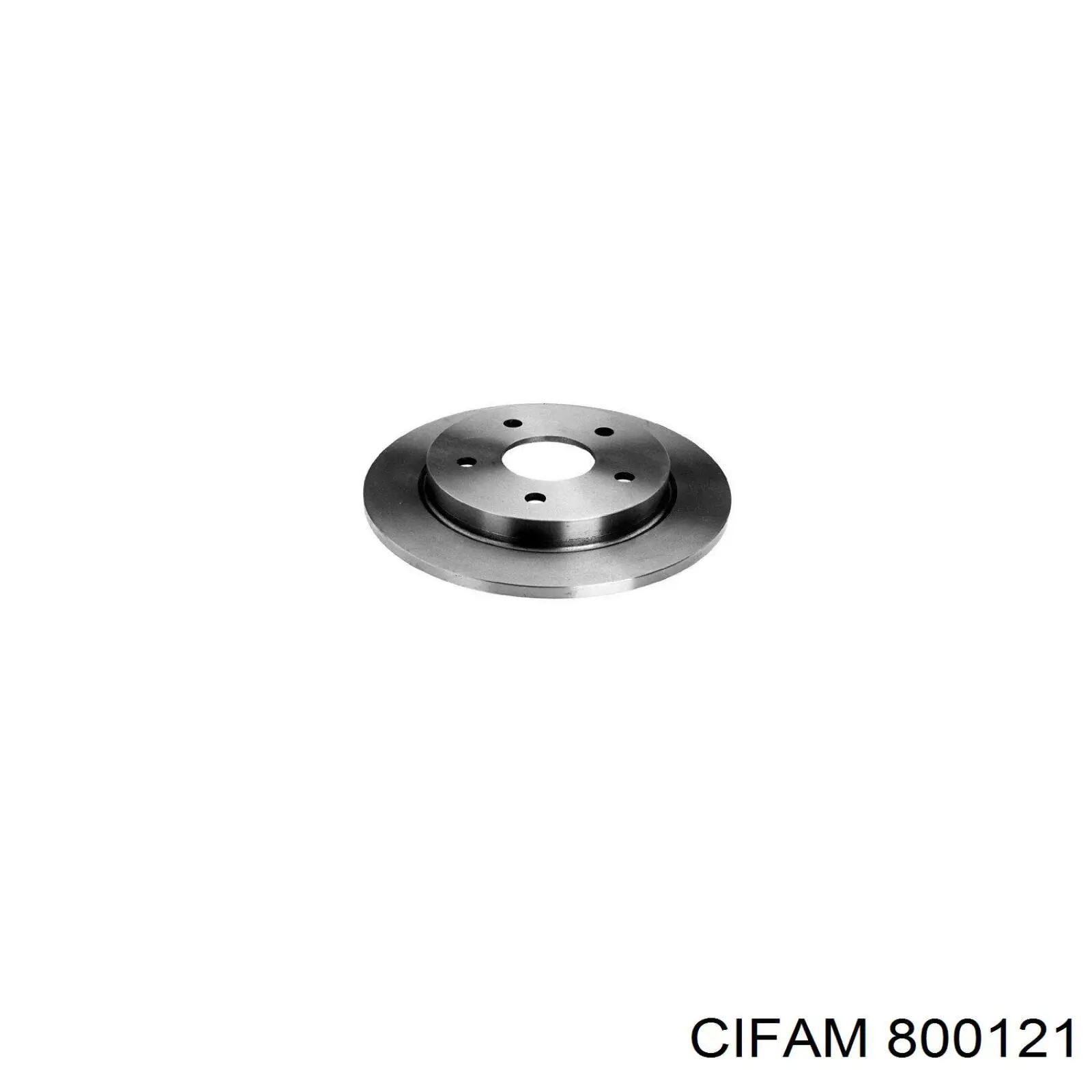 800121 Cifam диск гальмівний задній