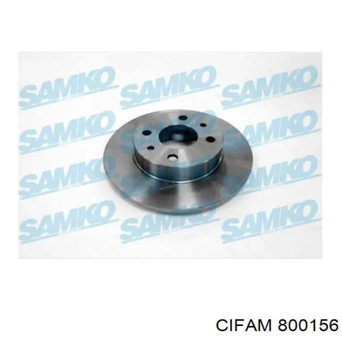 800156 Cifam диск гальмівний передній