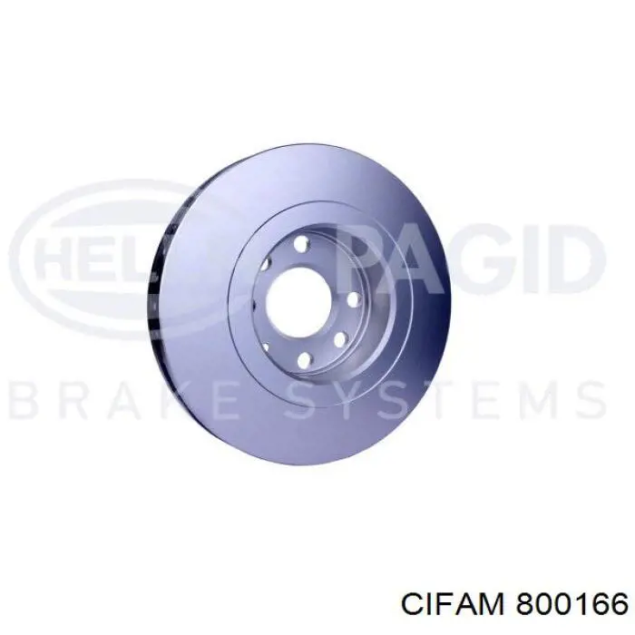 Диск гальмівний передній Cifam 800166