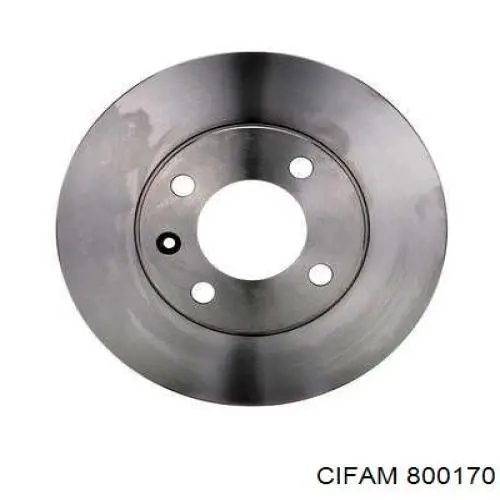 800170 Cifam диск гальмівний передній