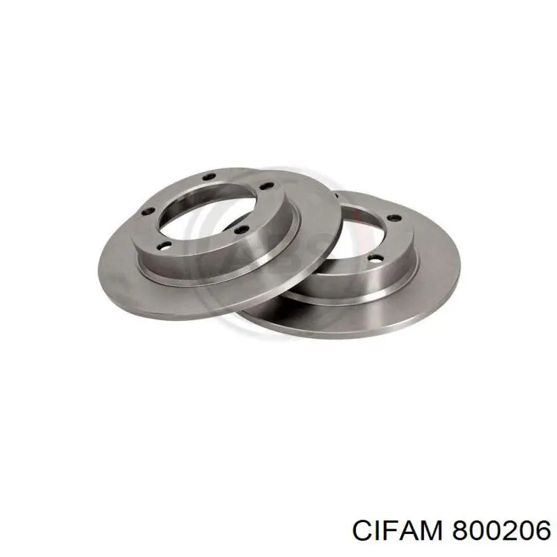 Диск переднього гальма Cifam 800206 ціна, від 18.32 USD