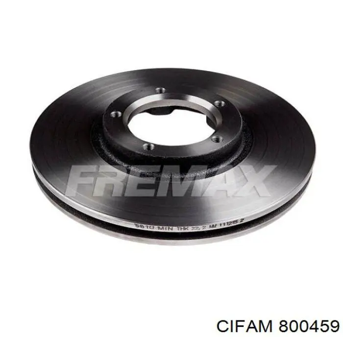 800459 Cifam диск гальмівний передній