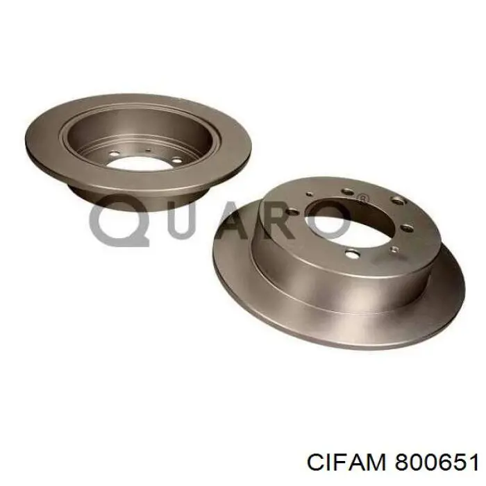 Задні дискові гальма Cifam 800651 ціна, від 23.47 USD