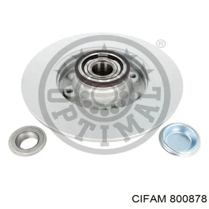 800878 Cifam диск гальмівний задній