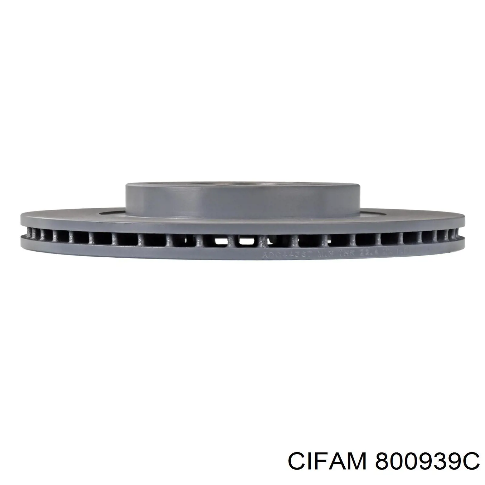 Диск переднього гальма Cifam 800939C ціна, від 43.03 USD