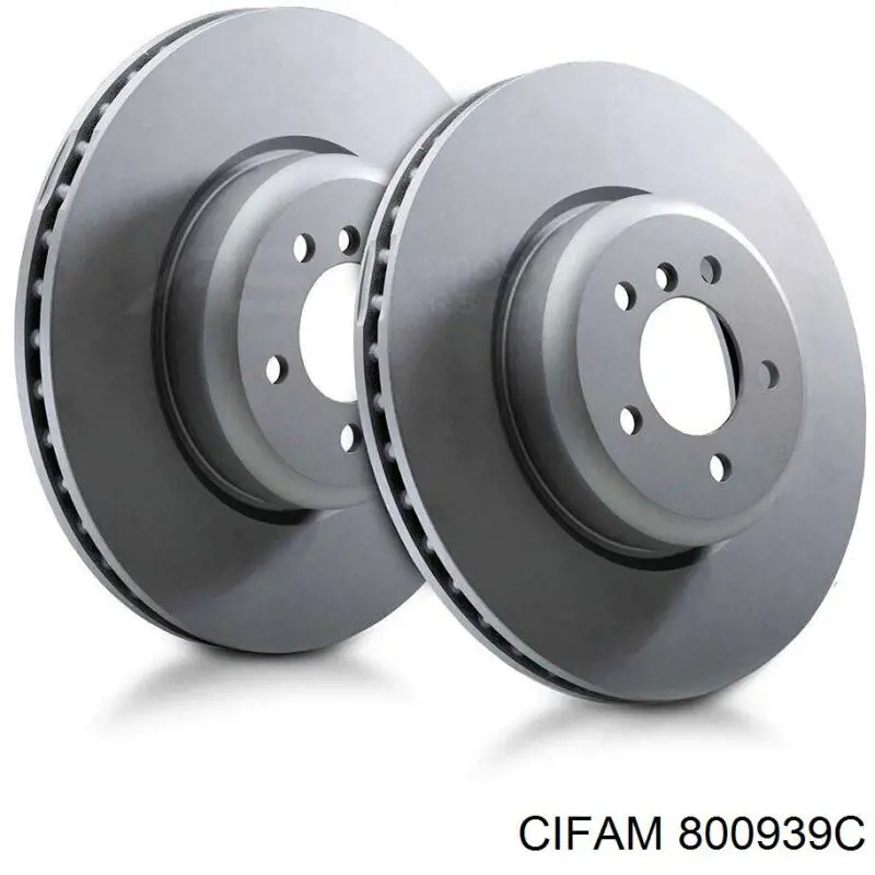 Гальмівні диски передні 800939C Cifam