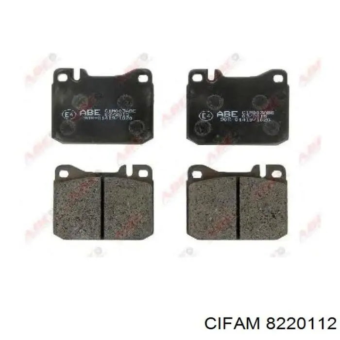 Гальмівні колодки Cifam 8220112 ціна, від 18.17 USD