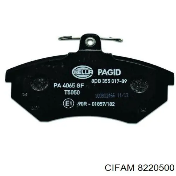 Тормозні колодки Cifam 8220500