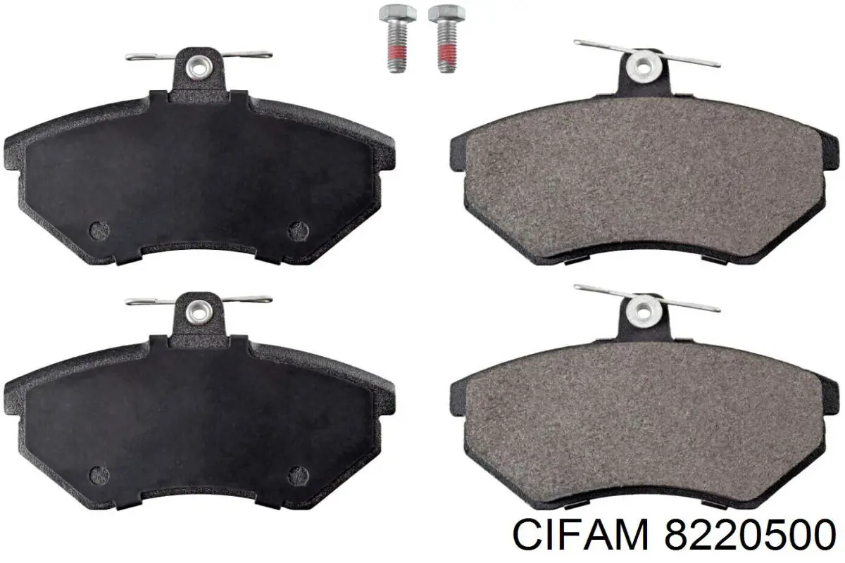 Купити 8220500 Cifam Колодки гальмівні передні, дискові
