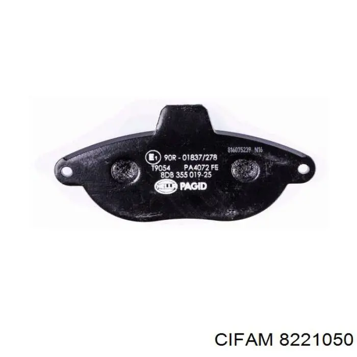 Тормозні колодки Cifam 8221050