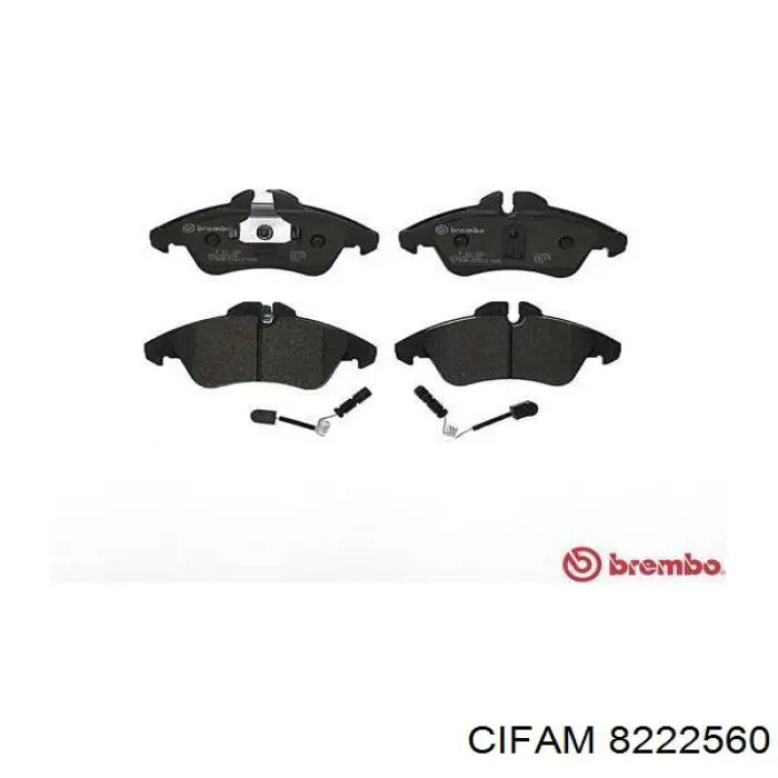 Гальмівні колодки Cifam 8222560 ціна, від 22.09 USD