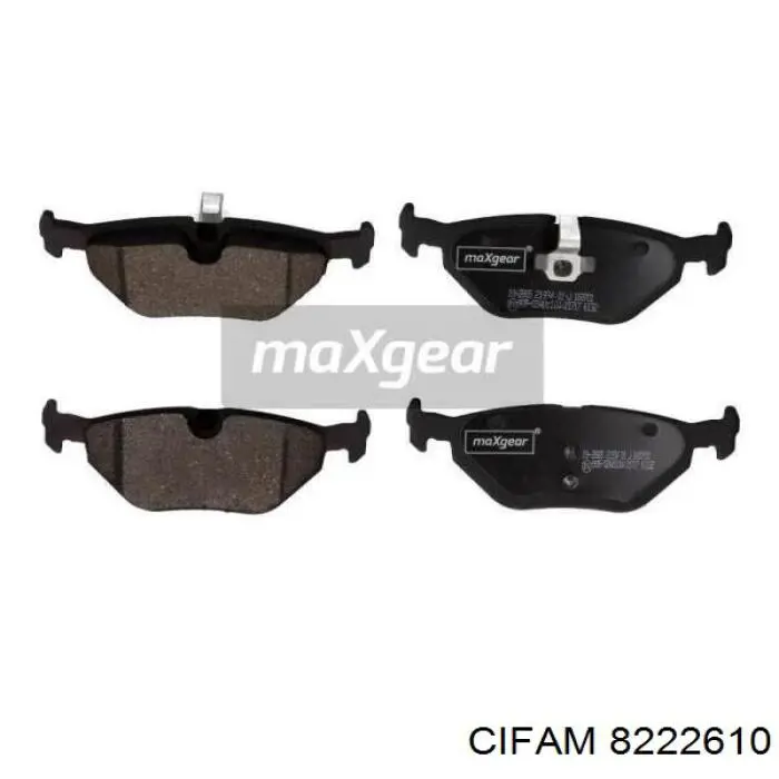 Задні гальмівні колодки Cifam 8222610 ціна, від 19.42 USD