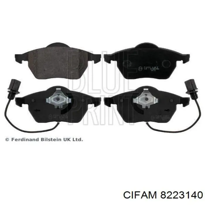 Гальмівні колодки Cifam 8223140 ціна, від 23.96 USD