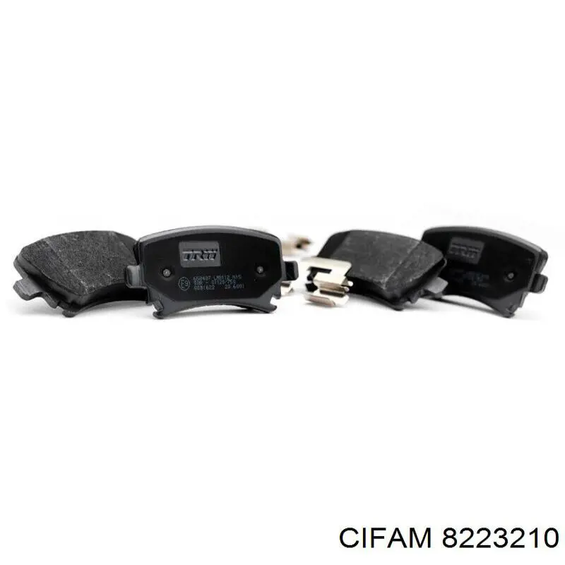 Купити 8223210 Cifam Колодки гальмівні передні, дискові