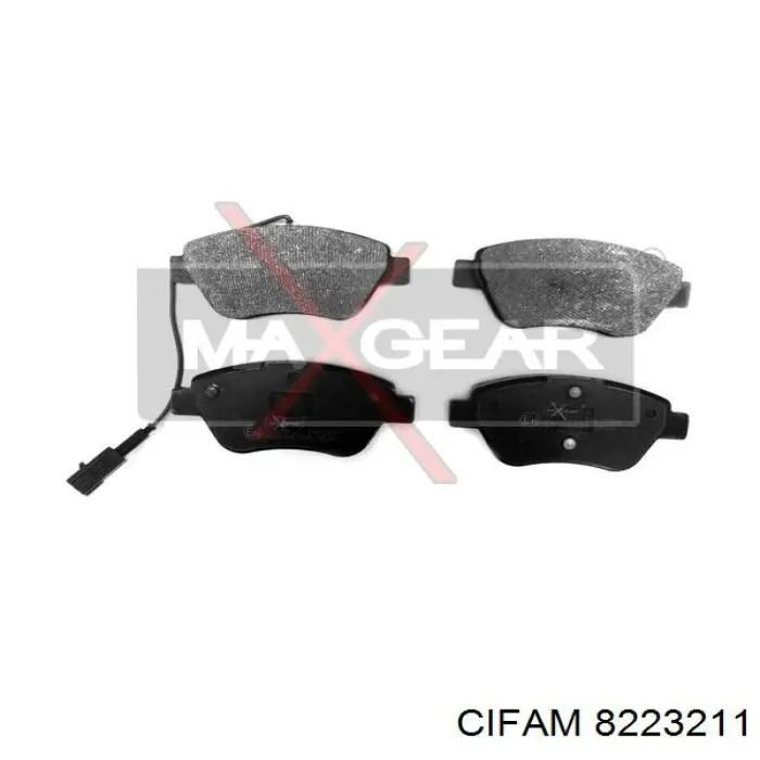 Гальмівні колодки Cifam 8223211 ціна, від 19.11 USD