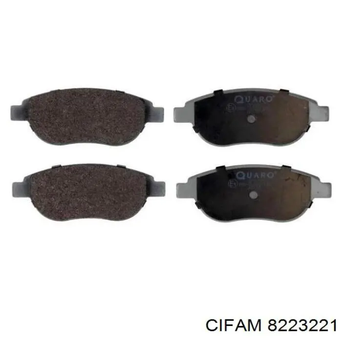 Гальмівні колодки Cifam 8223221 ціна, від 18.73 USD