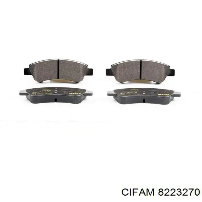 Гальмівні колодки Cifam 8223270 ціна, від 22.52 USD