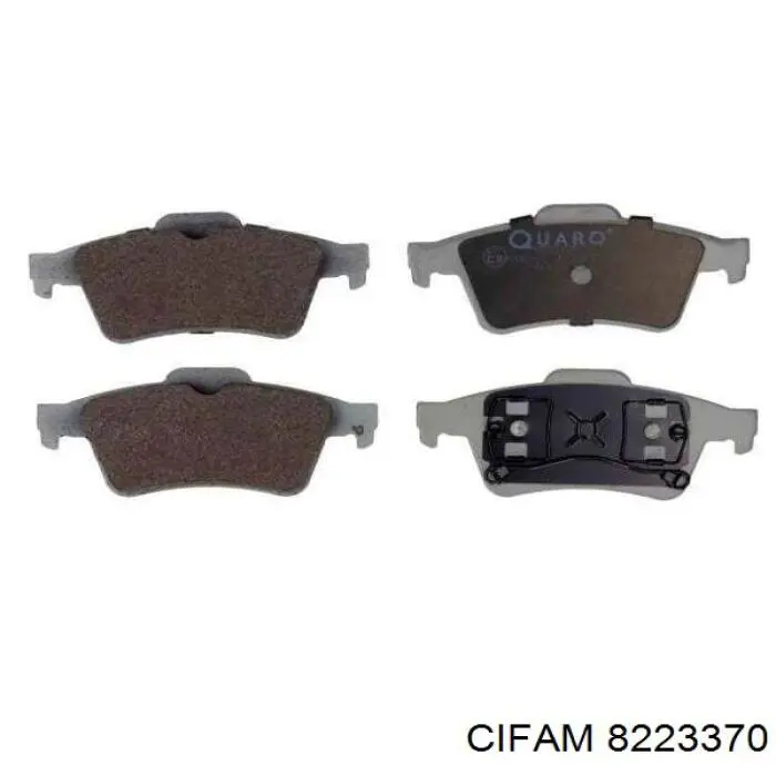 Задні гальмівні колодки 8223370 Cifam