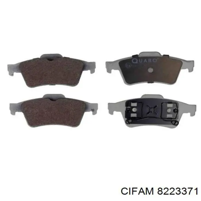 Задні дискові колодки Cifam 8223371