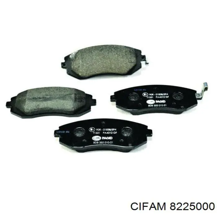 Гальмівні колодки Cifam 8225000 ціна, від 20.32 USD
