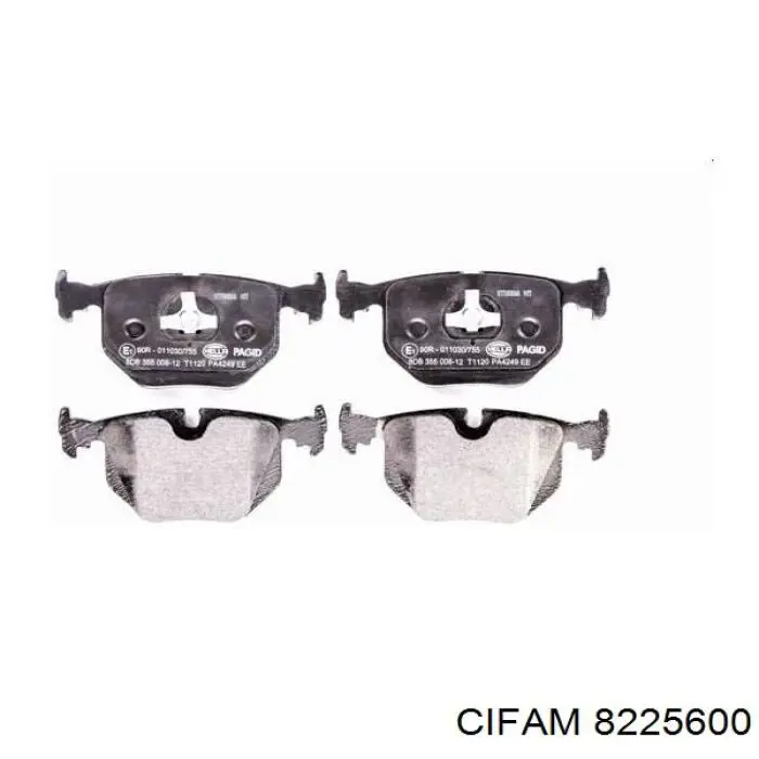 Задні дискові колодки Cifam 8225600