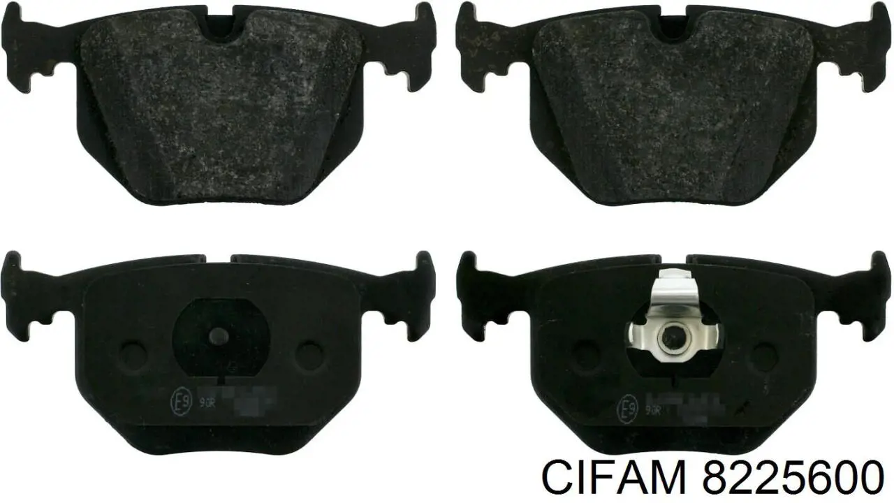Задні гальмівні колодки Cifam 8225600 ціна, від 19.63 USD