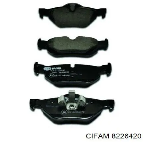 Купити 8226420 Cifam Задні колодки