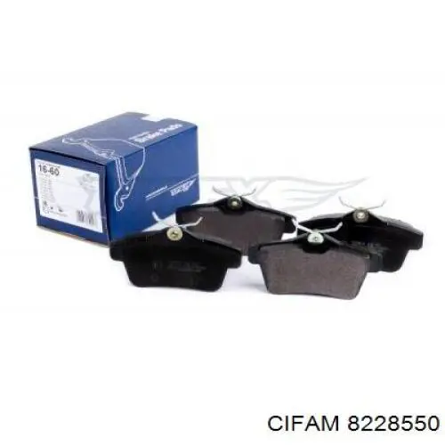 Задні гальмівні колодки Cifam 8228550 ціна, від 22.32 USD