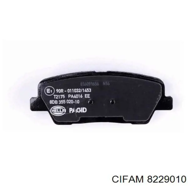Задні гальмівні колодки 8229010 Cifam