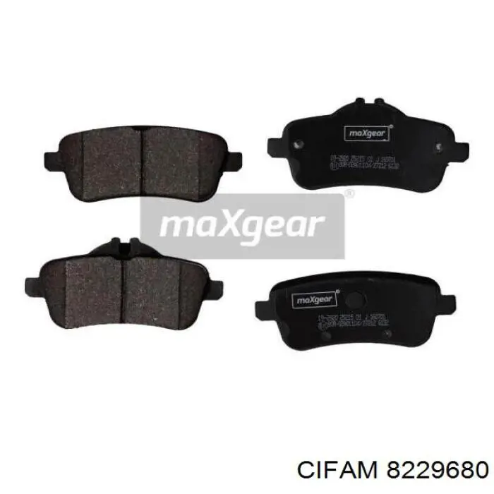 Задні гальмівні колодки Cifam 8229680 ціна, від 25.59 USD