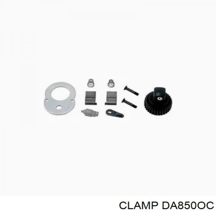 Зєднувальний хомут випускного колектора Clamp DA850OC
