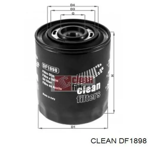 DF1898 Clean фільтр масляний