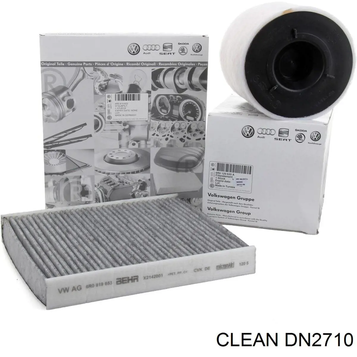 Фільтр паливний Clean DN2710