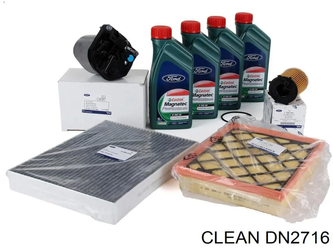 Фільтр паливний Clean DN2716