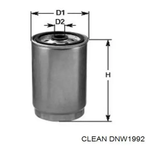 DNW1992 Clean фільтр паливний