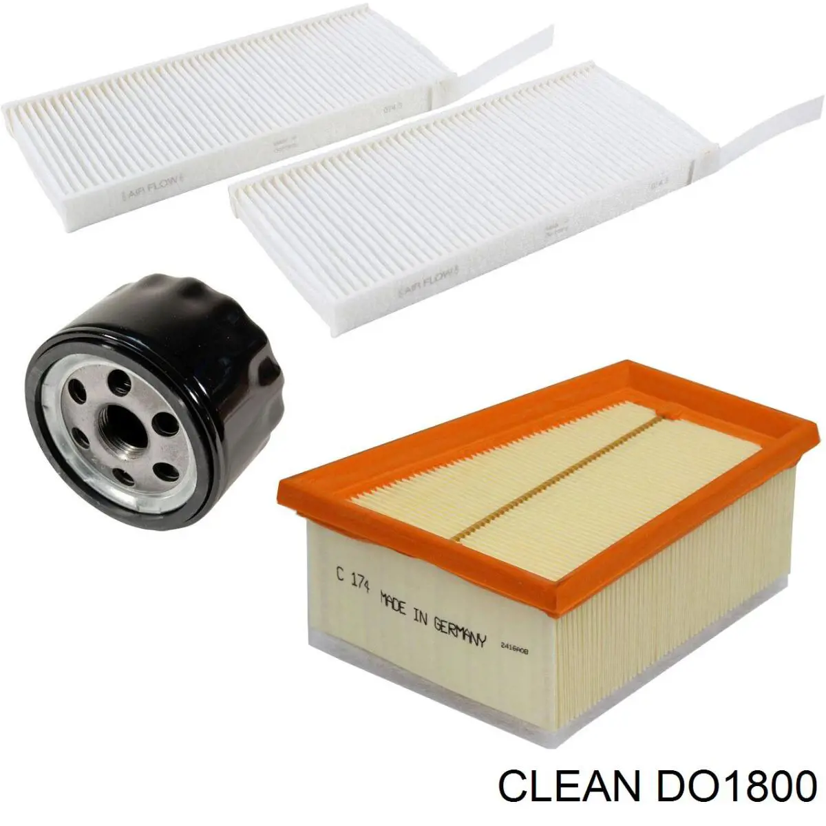 Масляний фільтр двигуна Clean DO1800 ціна, від 4.05 USD