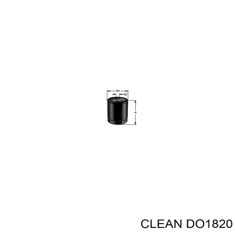 DO1820 Clean фільтр масляний