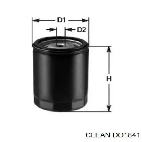 Масляний фільтр двигуна Clean DO1841 ціна, від 5.49 USD