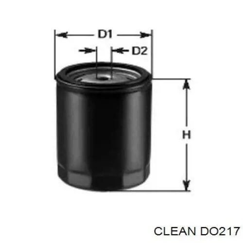 DO217 Clean фільтр масляний