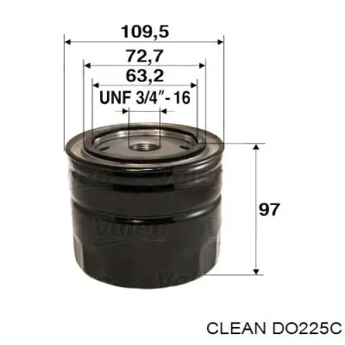 Масляний фільтр DO225C Clean
