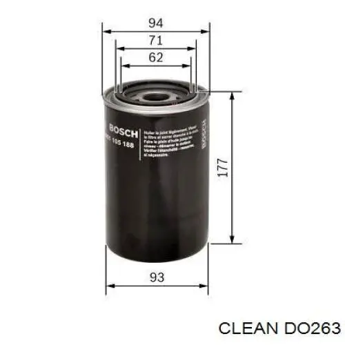 Купити DO263 Clean Фільтр очищення масла відцентровий